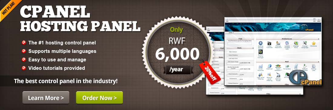 cPanel is the most popular web hosting control panel